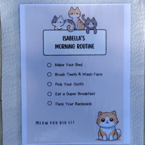 Morning Routine Visual