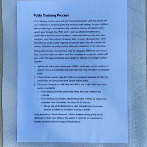 Potty Training Process